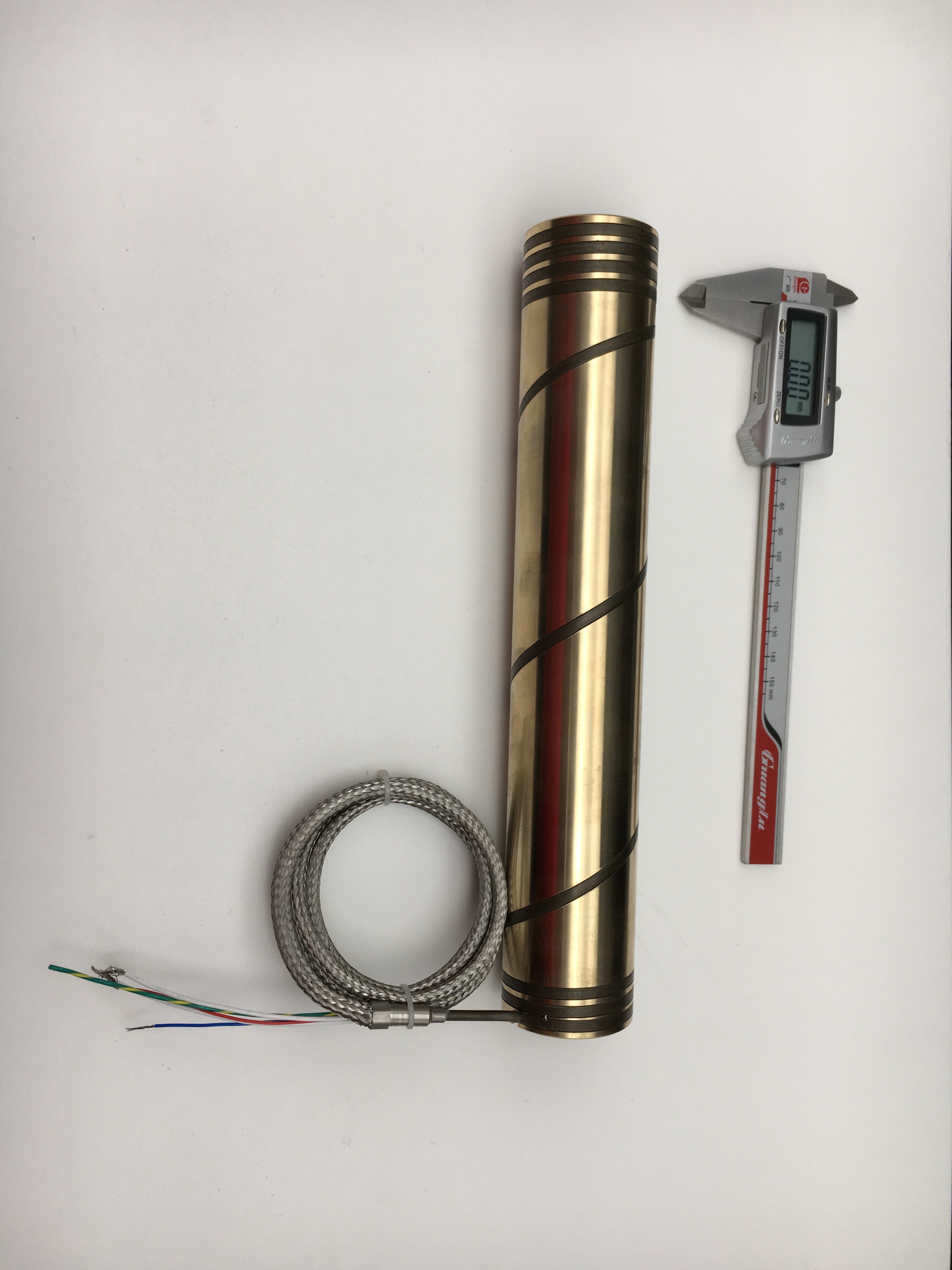 Injection Mould Brass Electric Tube Heaters 230V 1000W ODM / OEM Service