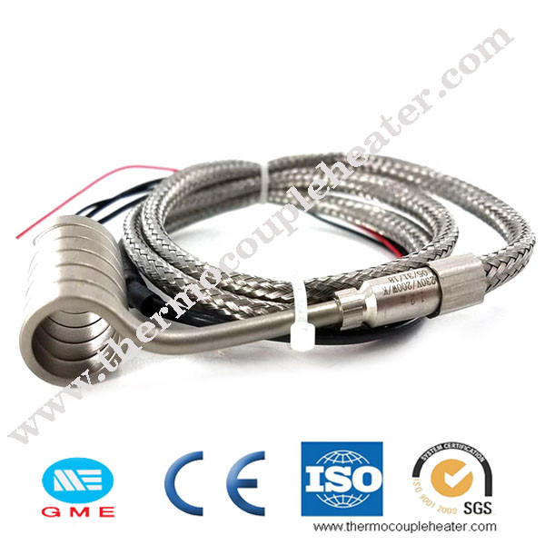 High Pure MgO Electric Induction Heater , Hot Runner Coil Spring Heater