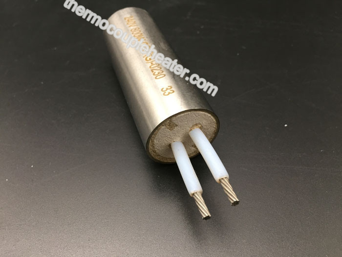 Diameter 25.30 MM Cartridge Heaters , Electric Heating Element Moistureproof