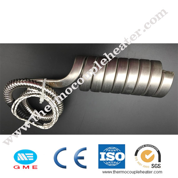 Tubular Spiral 110V 220V Water Coil Heater With SUS304 Sheath
