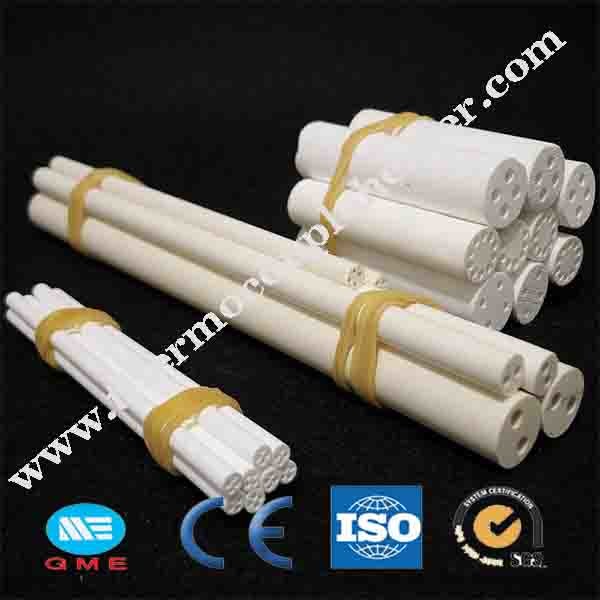 High Density 95% MgO Ceramic Tube For Thermocouple Protection