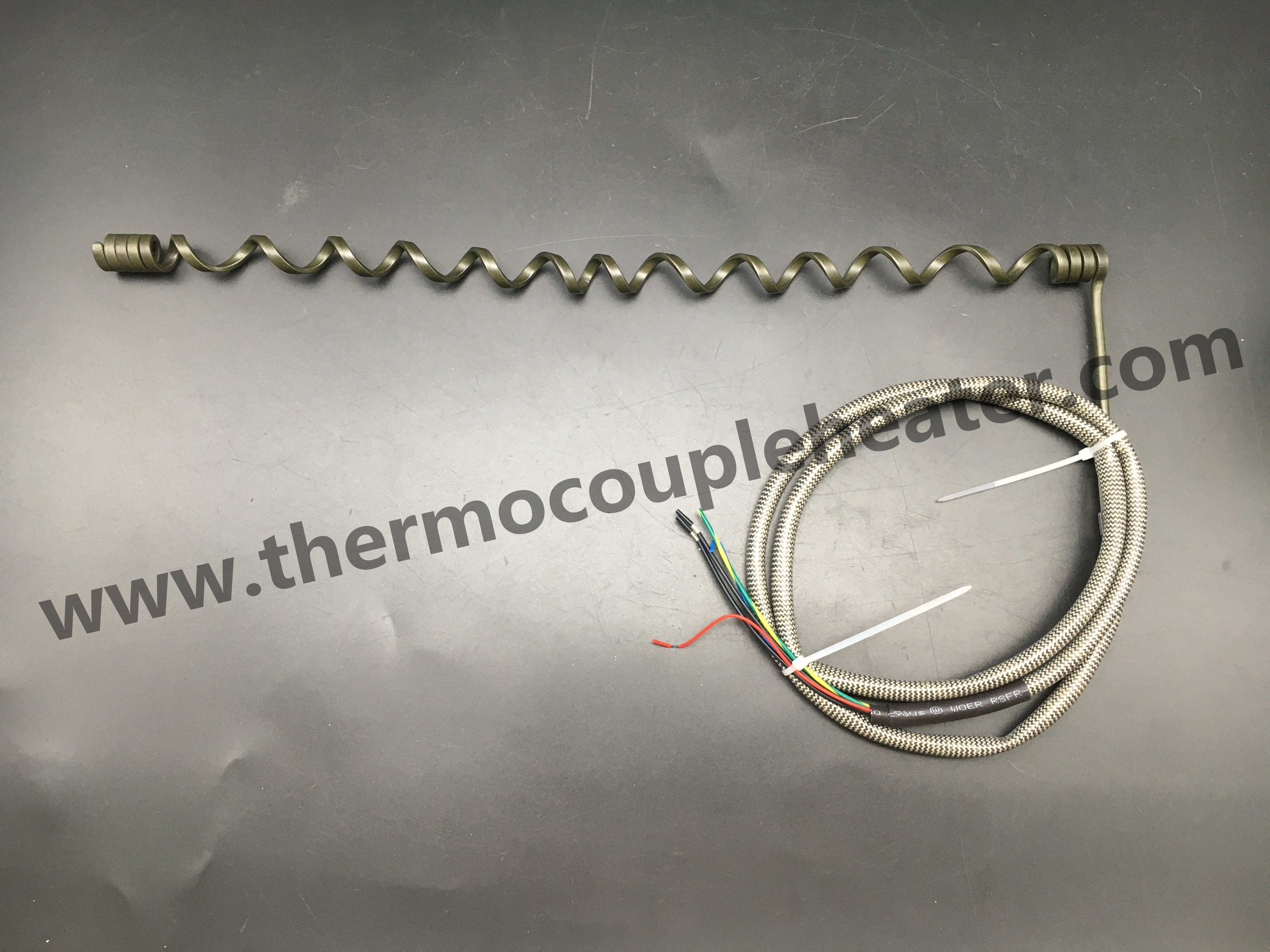 Microtubular Resistor Coil Heaters 390W For Injection Nozzel Heating