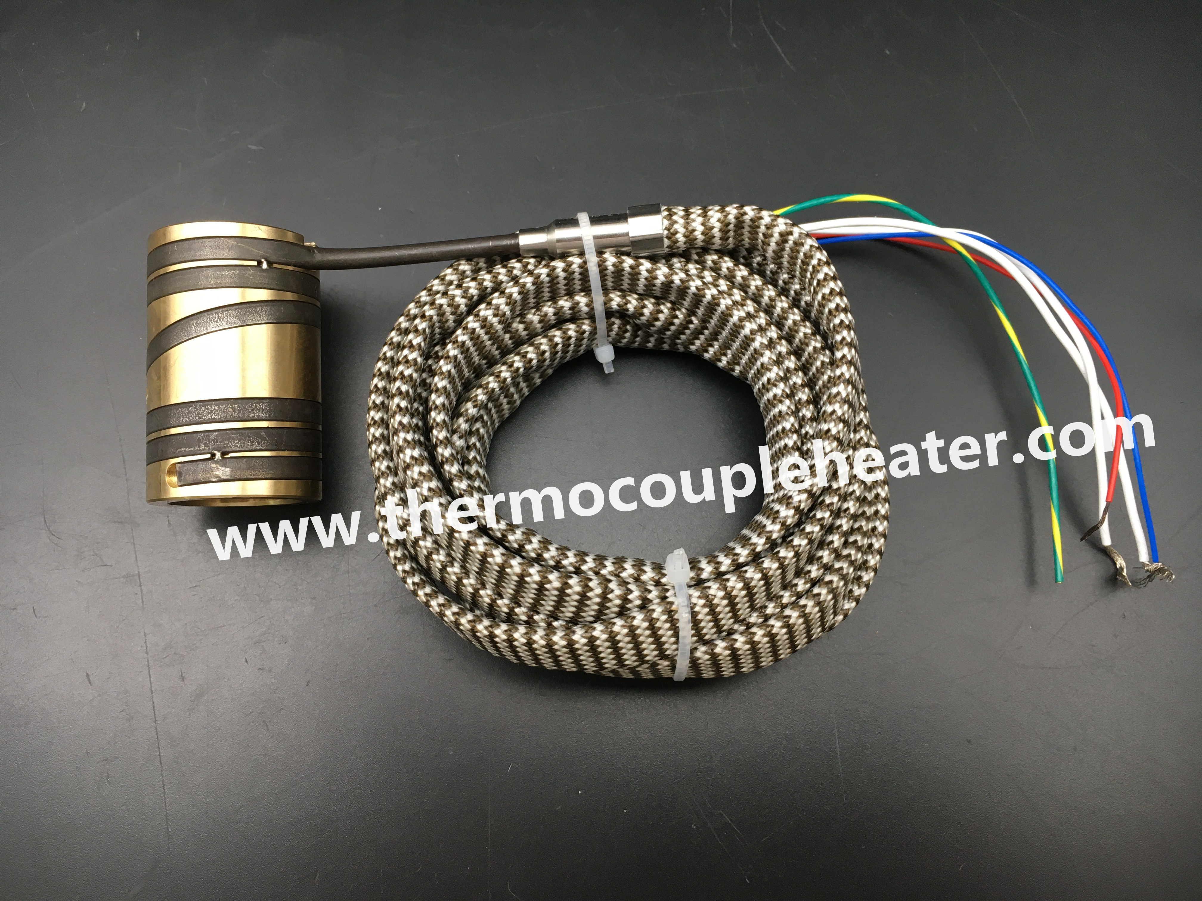 Mini Tubular Resistor Electric Coil Heater With Copper Sheath