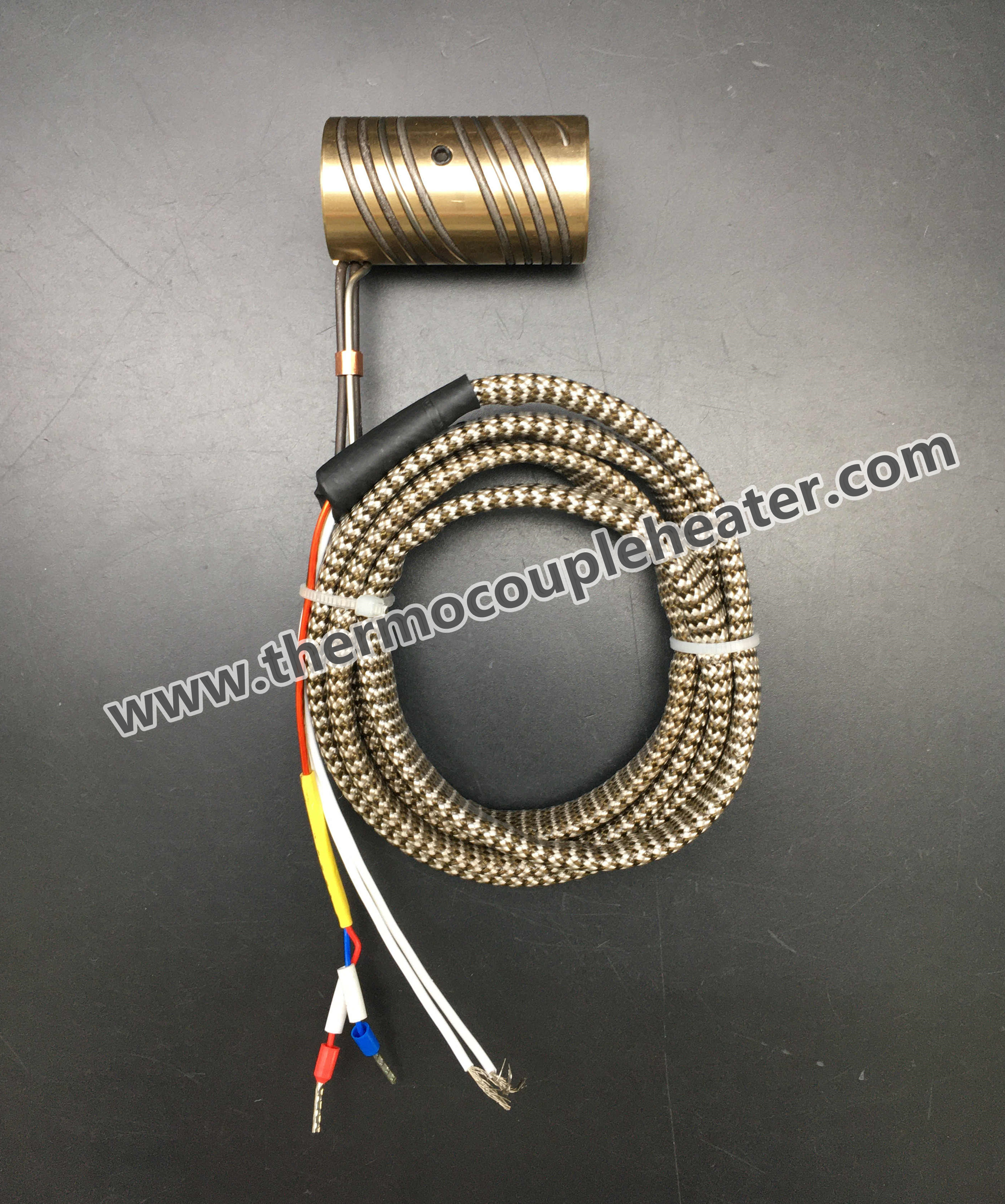 Brass Mini Tubular Resistor Coil Heater Heating Wire Diameter 1.8mm