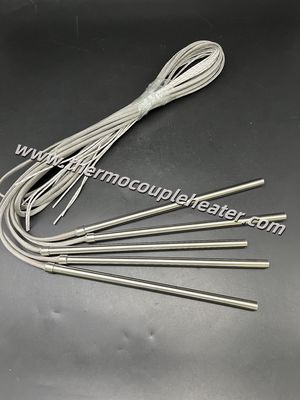 Anti-Vibration Cartridge Heater Stainless Steel Braided Lead Protection