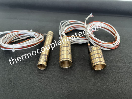 Electric Thermal Resistor Hot Runner Heater Stainless Steel Coil With Brass Sleeve Bendable Heating Equipment