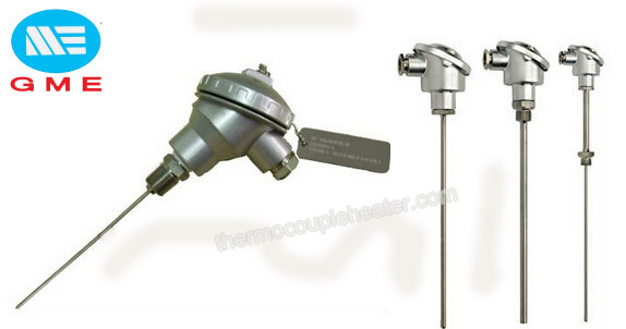 Stainless Steel High Temperature Electric Thermocouple K Type With Process Connection