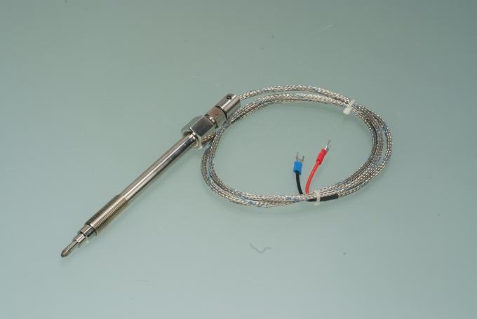 Fine and Durable Screw Thermocouple RTD , resistance temperature sensor With Spring