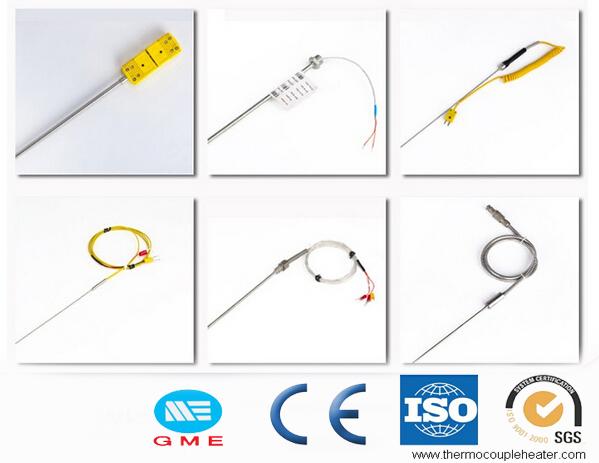 Industrial K Type Thermocouple RTD High Temperature Sensor M6 Screw Thermistor Sensor