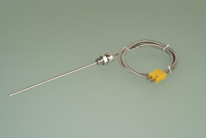 Mineral Insualted Thermocouple Mini Thermocouple RTD with Flat Plug Connector