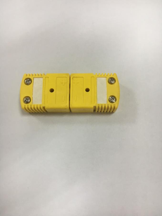 Electric Thermocouple Accessories Connector Plug High Voltage Resistance For Heater