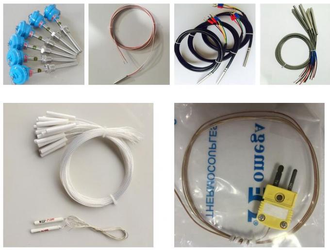Sheathed Industrial Thermocouple Rtd Type K J Ss304 Ss316 For Glass Industry