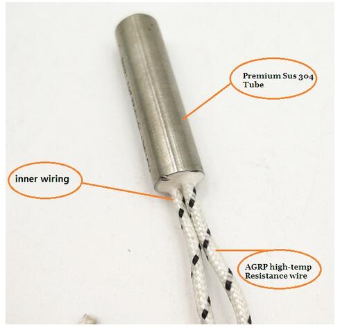 High Temperature Resistance Cartridge Immersion Heater For Injection Molding Machine