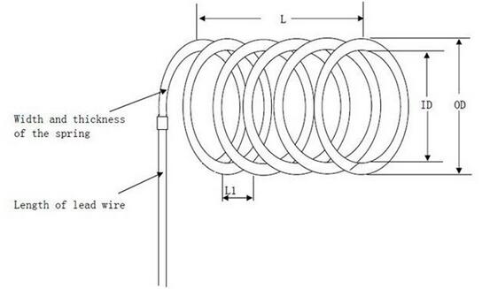 Hot Runner Coil Heaters , Stainless Steel Heating Coil With One Year Warranty