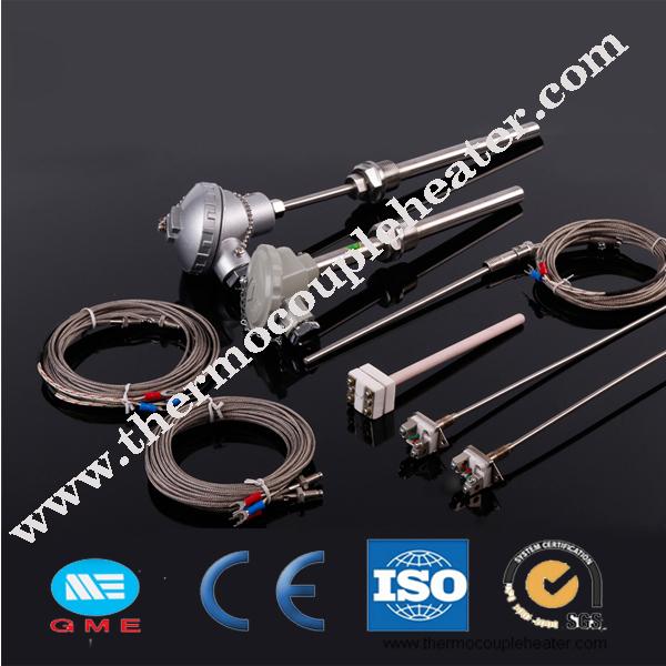 K Type Thermocouple Temperature Sensor Probe For Industrial Temperature Measurement