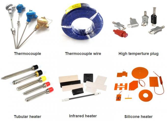 Assembly K And J Type Thermocouple Rtd Temp Sensor With Flange For Industrial Use