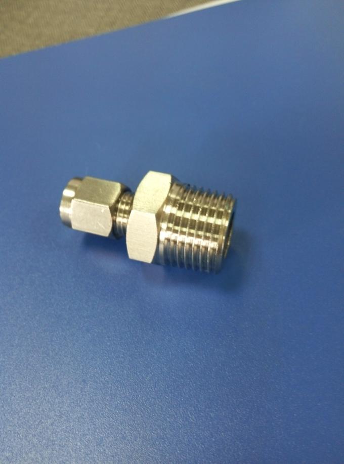 Nickel Plated Brass Thermocouple Bayonet Fittings Adaptor As Thermocouple Accessory