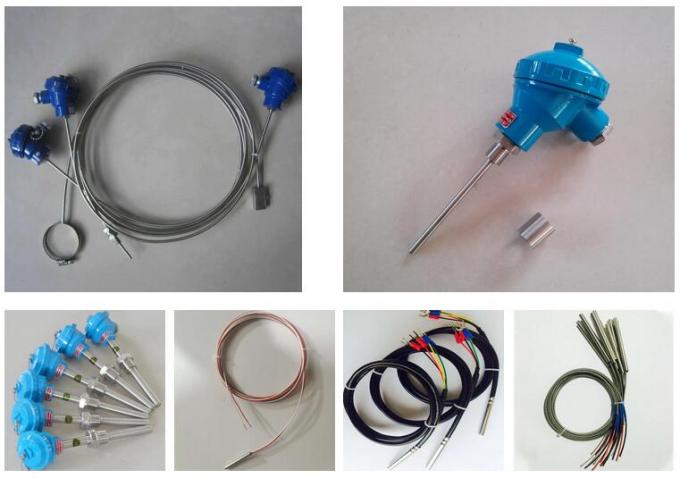 Sheathed PT100 RTD Thermocouple With Process Connection For Industrial Area