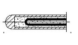 Sheathed PT100 RTD Thermocouple With Process Connection For Industrial Area
