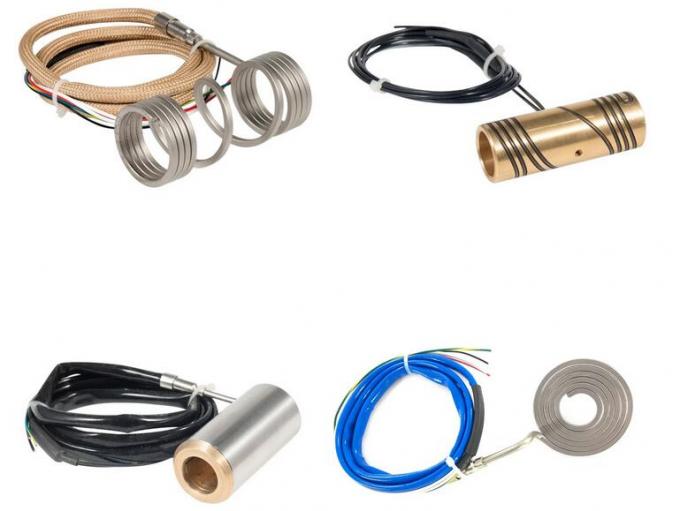 20mm Barrel Spring Type Brass Coil Heaters , Small Heating Element For Mould