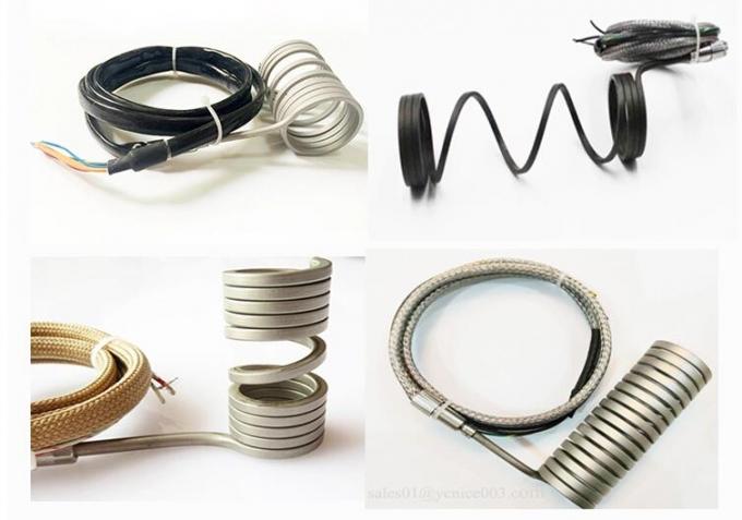 Stainless Steel Micro Spring Hot Runner Coil Heaters For Injection Molding