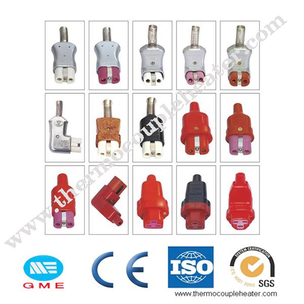 600V alumina Ceramic Power Plug For Cast Heater