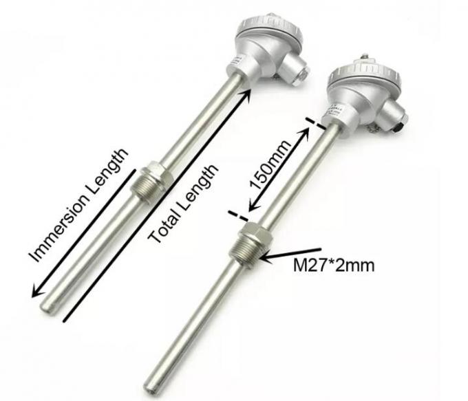 Type S / B / R High Temperature Noble Metal Thermocouple Sensor