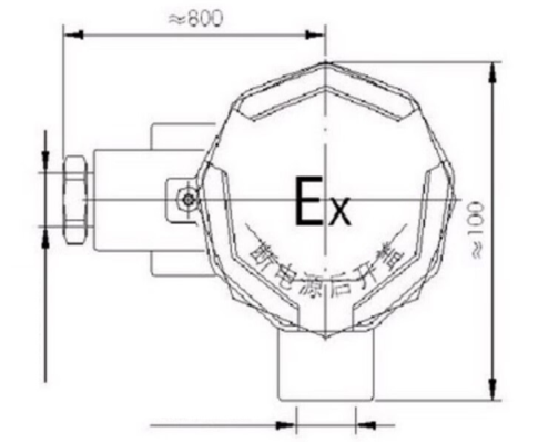 Aluminum Explosion-Proof Thermocouple Head For Harsh Environments