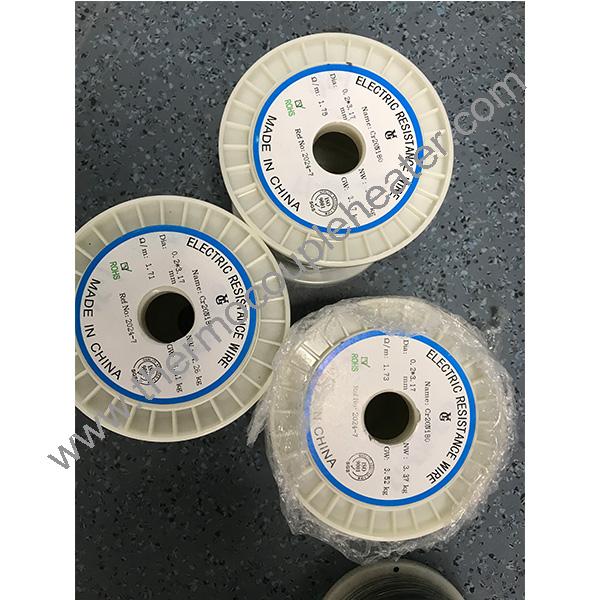 Nichrome 80 Resistance Wire Nickel Chromium Coil Cr20ni80 Wire 6mm 4mm Nichrome Wire For Cartridge Heater