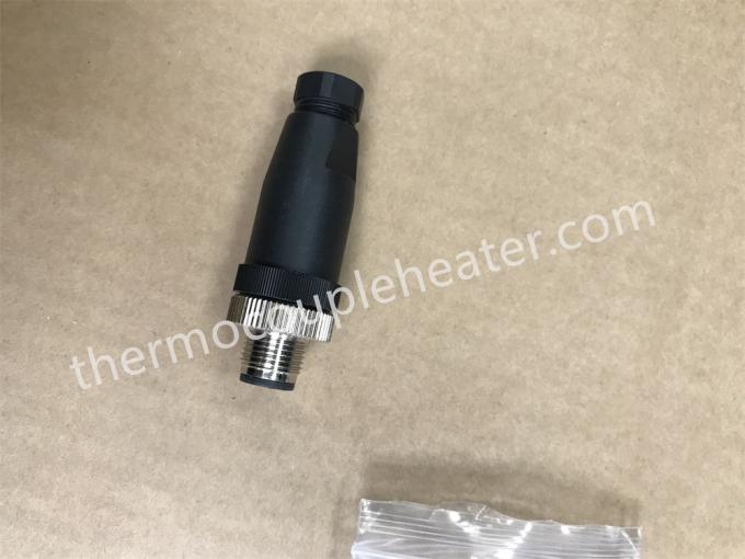 M12 Barrel 5-pin Male Axial Connection Female With Connecting Cable