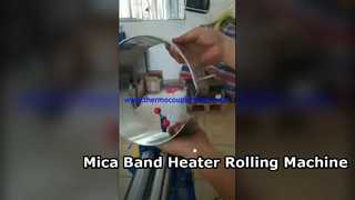 Mica Band Heater Rolling Machine